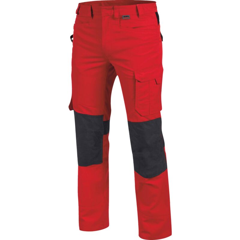 Würth Modyf - Pantalon de travail Cetus rouge/anthracite 50 - Rouge