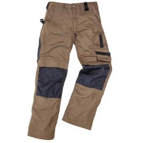 Pantalon de travail Champ, taille 48, beige/gris