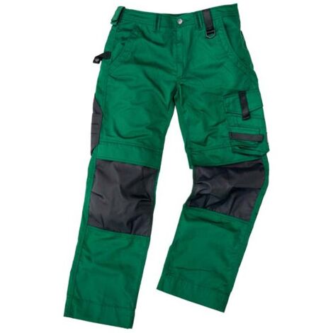 Pantalon de travail Champ, Taille 60, vert /gris
