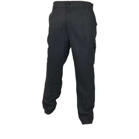 Pantalon de travail charbon taille 6 – 60 % coton, 40 % polyester – 6 poches fonctionnelles pour outils – Confort optimal sur chantier – Muzelle Dulac