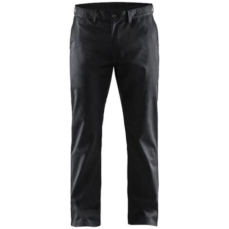 Pantalon de travail chino stretch 2D 1465 - Noir 3XL - FR(54) - SE(C60) - Standards