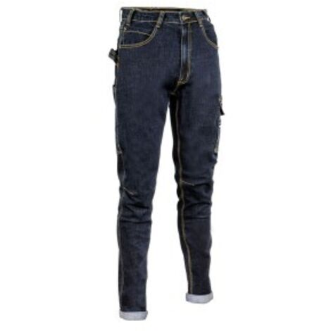 Pantalon de travail Cofra Cabries bleu marine taille 52 coton polyester