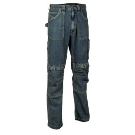 Pantalon de travail Cofra Dortmund bleu marine coton polyester