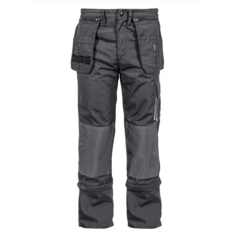 Pantalon de travail Confort Plus Taille 50 Gris 6 Poches VITO