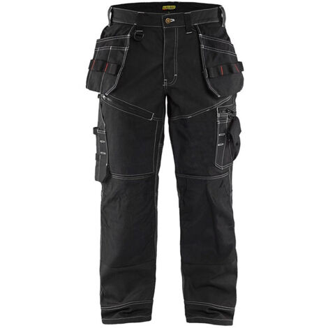 Pantalon de travail coton croisé X1500 BLAKLADER 1500 - Noir - 44 - Jambes standards