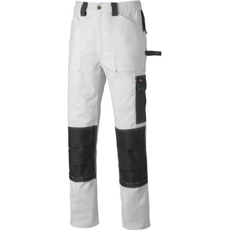 Pantalon de travail coton GDT 290 DICKIES WD4930 - Blanc - 50 - Jambes standards