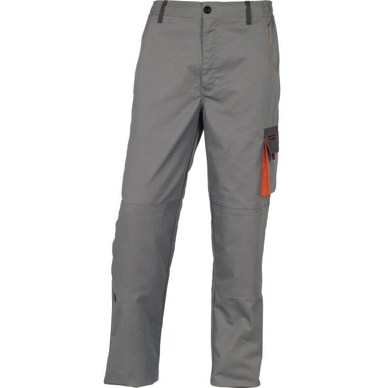 Delta Plus - Pantalon de travail d-mach Gris/Orange - Taille m