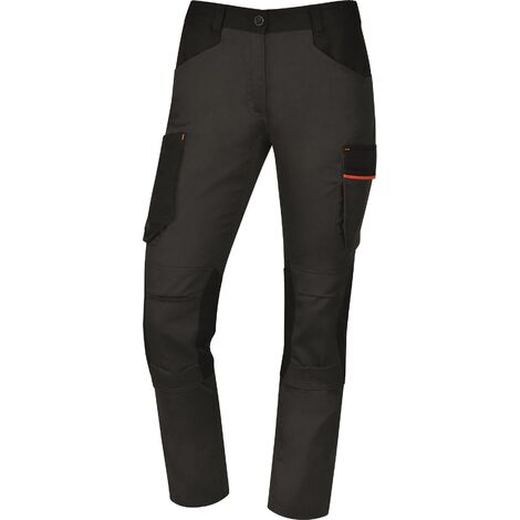 Pantalon de travail Delta Plus MACH 2 Femme, Gris/Orange ( Prix pour 1 )