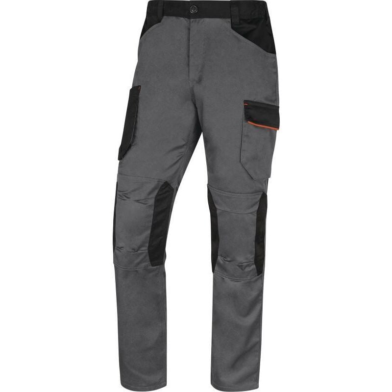 Delta Plus - pantalon de travail MACH2 M2PA3 gris orange - M2PA3GO0 38/40 (m)