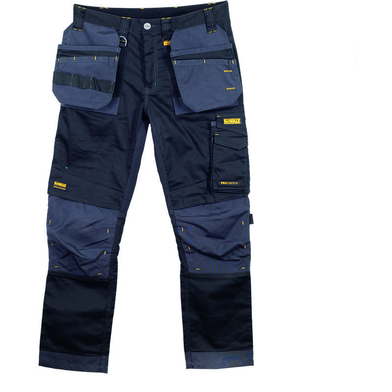 Pantalon de travail Dewalt Harrison, 86.36cm Homme, Noir/Gris, Extensible ( Prix pour 1 )