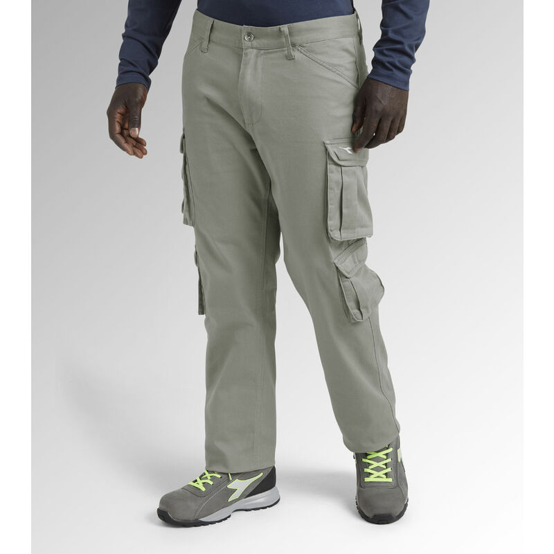 Diadora - Pantalon de travail wayet cargo - Gris xl - fr (46/48)