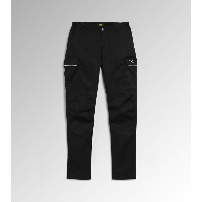 pantalon de travail femme cargo athena - noir xxl - 46