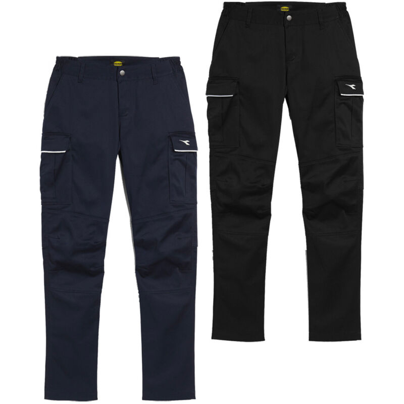 Pantalon de travail femme Diadora pant cargo athena noir - 17767580013 m