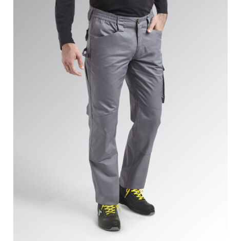 Pantalon de travail Diadora ROCK LIGHT COTTON Gris Acier 3XL