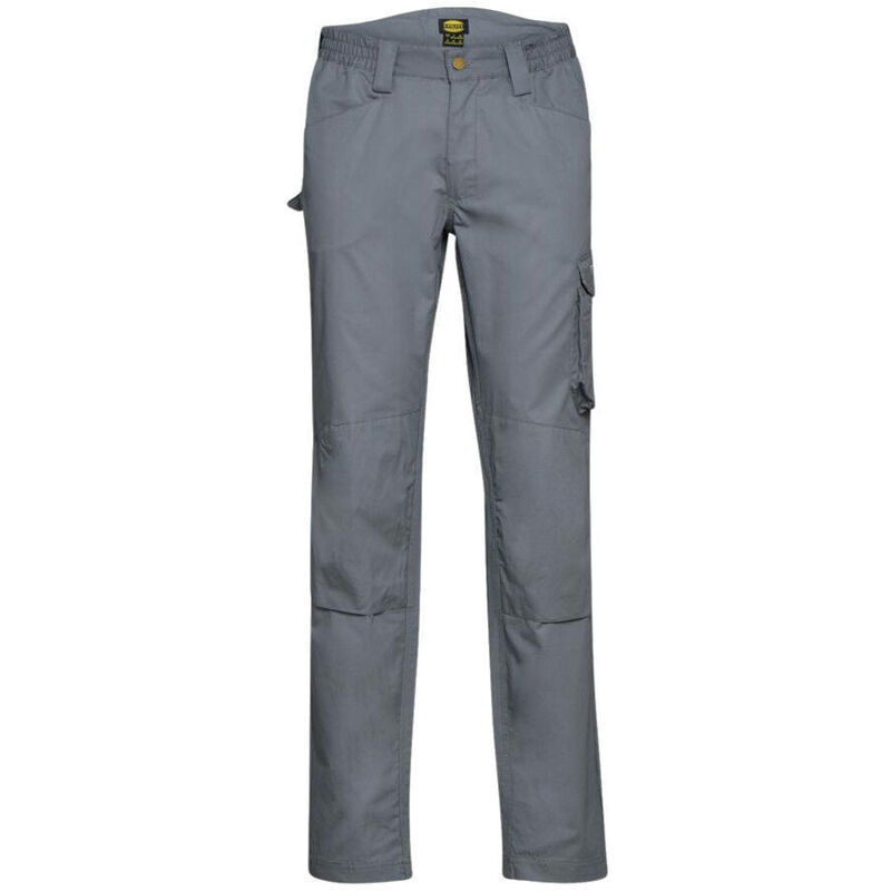 pantalon de travail diadora rock light cotton gris acier 3xl - gris acier