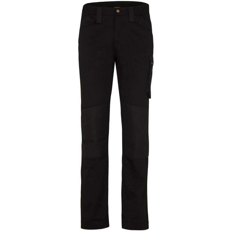 pantalon de travail diadora d'hiver noir avec genouillères rock winter - 171658800130 xxl - noir et argent