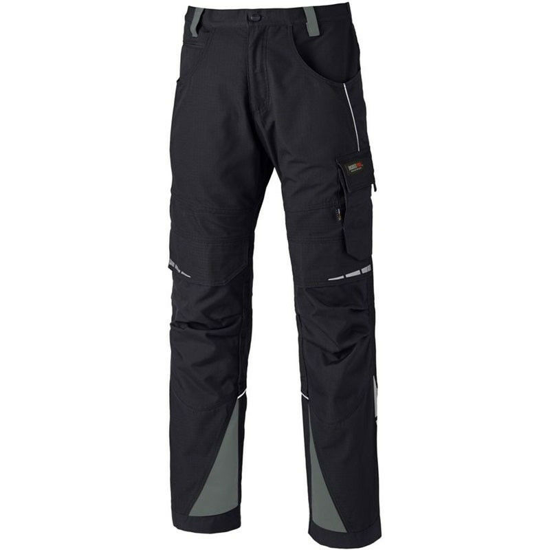 Pantalon de travail dickies DP1000 - Déstockage - Noir - 48 - Jambes standards - Noir