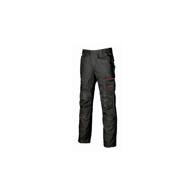 Pantalon de travail free Black Carbon Taille 40FR (46) upower - Noir