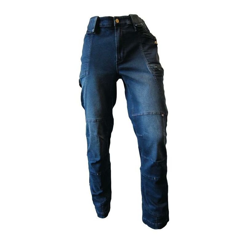 pantalon de travail en denim taille 48 jeans 98 % coton / 2 % élasthanne