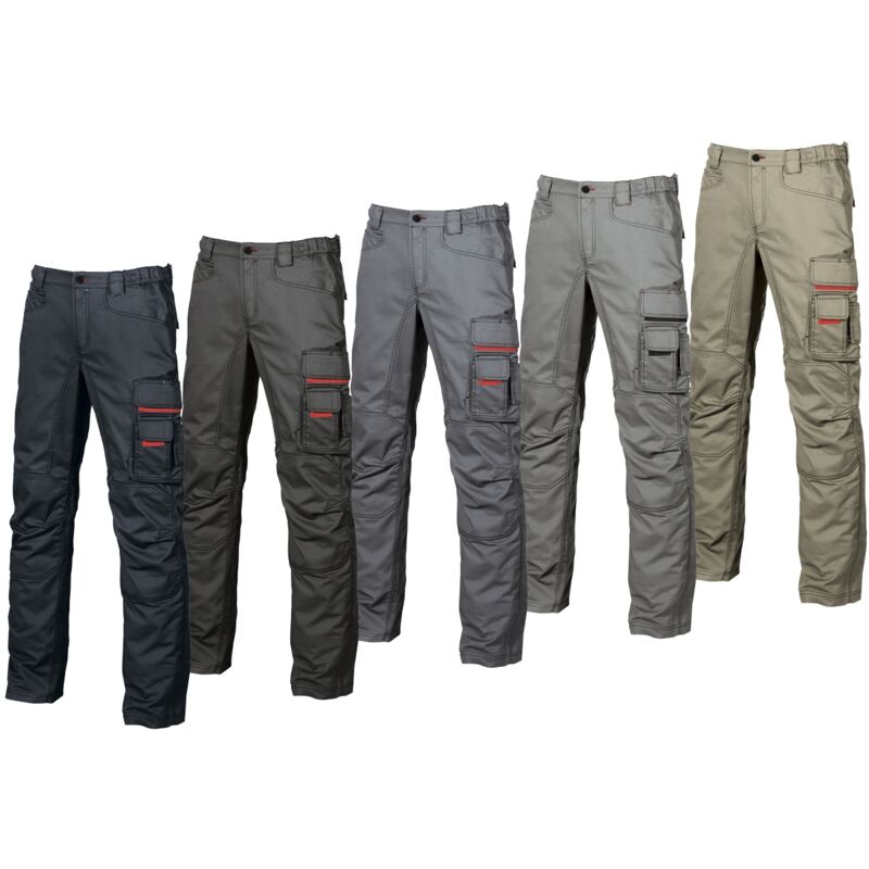U-power - Pantalon de travail smile Black Carbon - HY015BC - Upower - taille 38