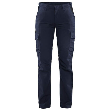 Pantalon de travail femme Blaklader 7144 Industria Stretch - XS - Bleu marine foncé