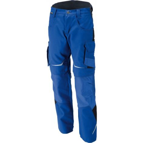 Pantalon de travail femme bleu foncé /noir,Taille 38
