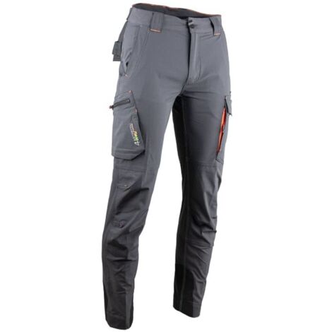 Pantalon de Travail Femme Stretch 4WAY Vénus Spécial Été - Gris nuit - T.48 - LMA - 1815-48