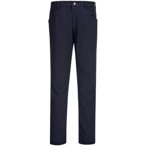 Pantalon de travail FR extensible Bizflame 88/12 Marine XL - FR(50) - UK(40)