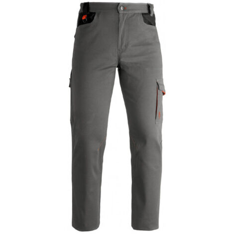 Pantalon de travail gris INDUSTRY Kapriol résistant et durable - Taille: XL