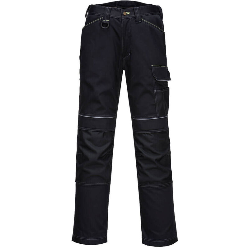 Portwest - Pantalon De Travail Pw3 Stretch Holster Couleur : Noir Taille 38