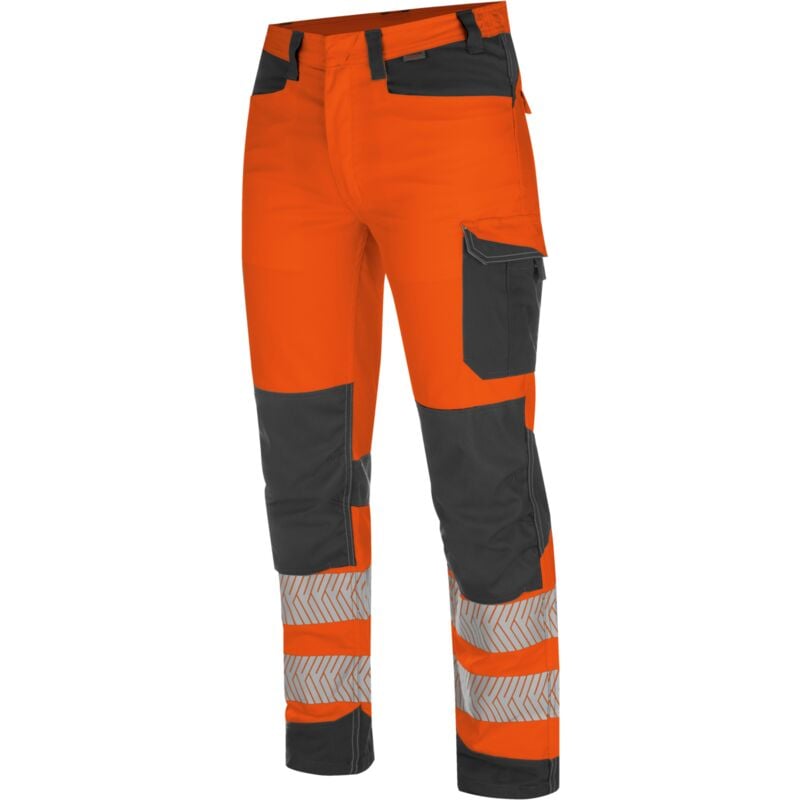 Pantalon de travail haute-visibilité fluo orange/anthracite Würth Modyf 50
