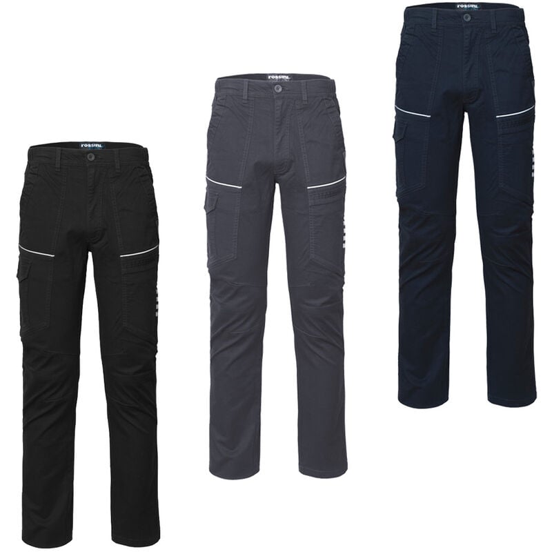 Pantalon de travail hiver femme Rossini R-Stretch Lady - m - Gris - Gris