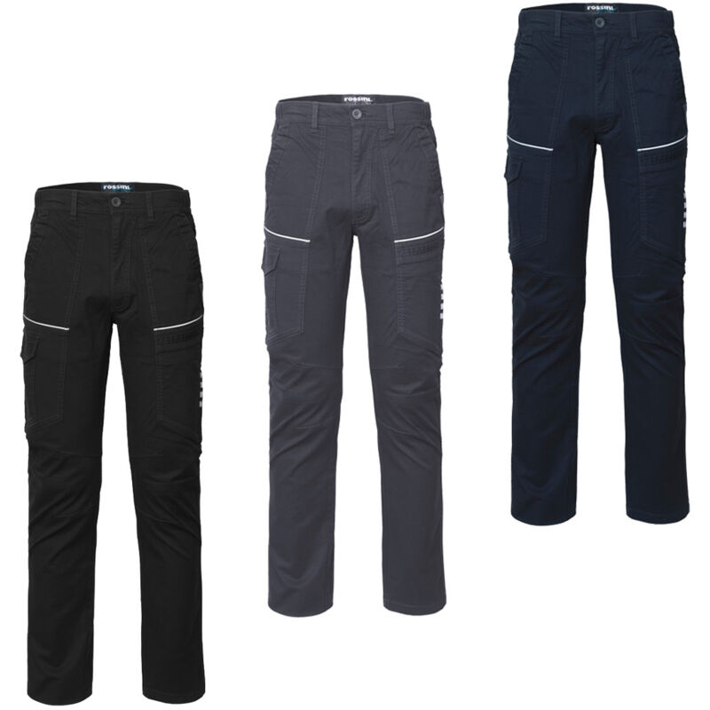 Pantalon de travail hiver femme Rossini R-Stretch Lady - m - Bleu Pantalon de travail hiver femme Rossini R-Stretch Lady - m - Bleu