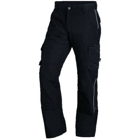 Pantalon de travail homme Bruno FHB 130430 - Noir - 44 - Jambes standards