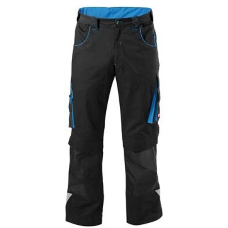 Fortis - Pantalon de travail Homme 24, Black/turquoise,Taille 56