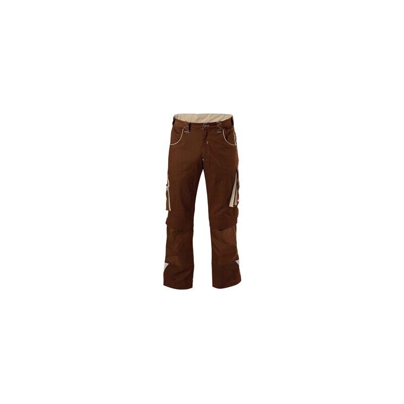 fortis - pantalon de travail homme 24, brown/beige,gr.32