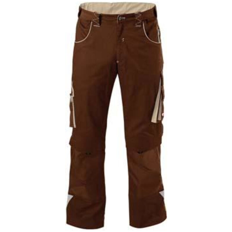 Fortis - Pantalon de travail Homme 24, Brown/beige,Gr.58