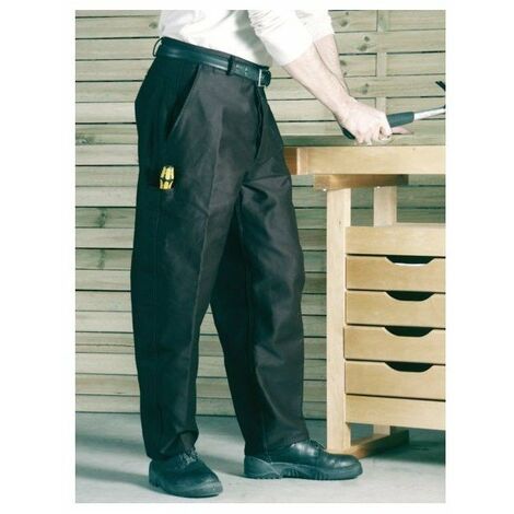 Pantalon travail moleskine 410g p13 noir 50