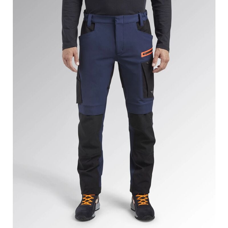 Pantalon de travail hybrid performance - Noir/Bleu nuit xl - fr (46/48)