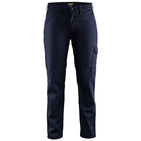 Pantalon de travail Industrie femme 7104 - Marine/Bleu Roi 2XL - FR(50) - SE(C48) - Courtes
