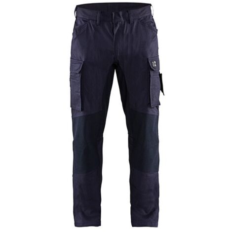 Pantalon de travail inhérent retardant flamme stretch 1486 - Marine L - FR(46) - SE(C52) - Courtes