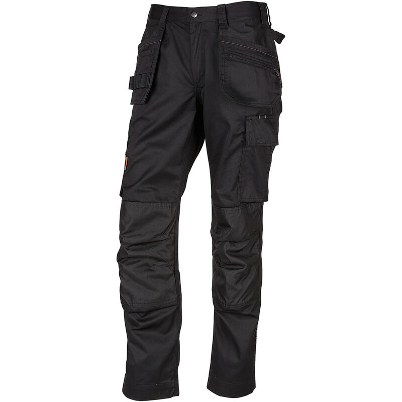 Pantalon de travail Jobman 2322, Noir, taille eu 52/ fr 46 - Noir
