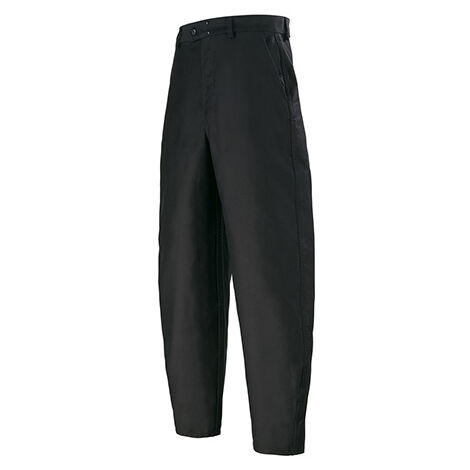 Pantalon de travail largeot Louis noir S – Ceinture droite avec crochet en acier – Poches italiennes et gousset – Confort et liberté de mouvement – Lafont