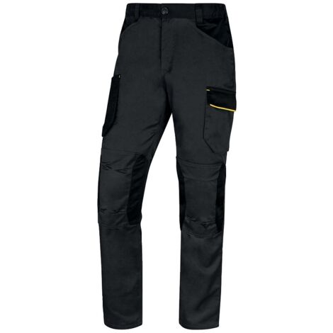 Pantalon de travail Mach 2 coloris Gris/Jaune - taille M - DELTA PLUS