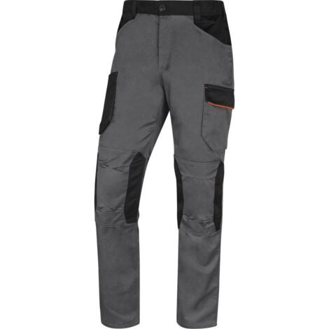 PANTALON DE TRAVAIL MACH 2 GRIS, ORANGE EN POLYESTER / COTON - DOUBLURE FLANELLE - DELTA PLUS - M2PW3GO   50/52 (2XL)