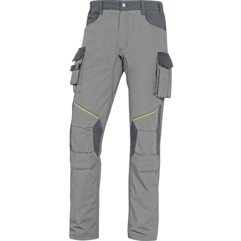 Delta Plus - pantalon de travail mach MCPA2 gris noir - MCPA2GN0 32/34 (xs) - Gris granit