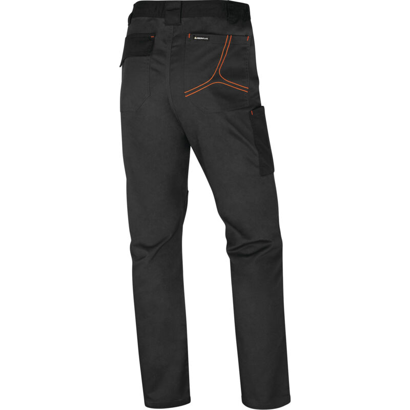 Pantalon de travail Delta Plus M2PA3STR, 81.28 90.17cm Unisexe, Noir/Vert/Blanc/Jaune, Durables, Léger ( Prix pour 1 )