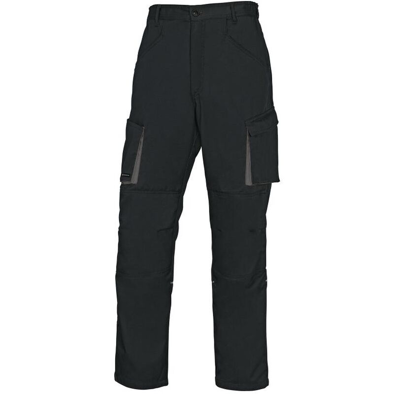 Pantalon de travail MACH2 multipoches noir/gris T3XL - DELTA PLUS - M2PA2NO3X