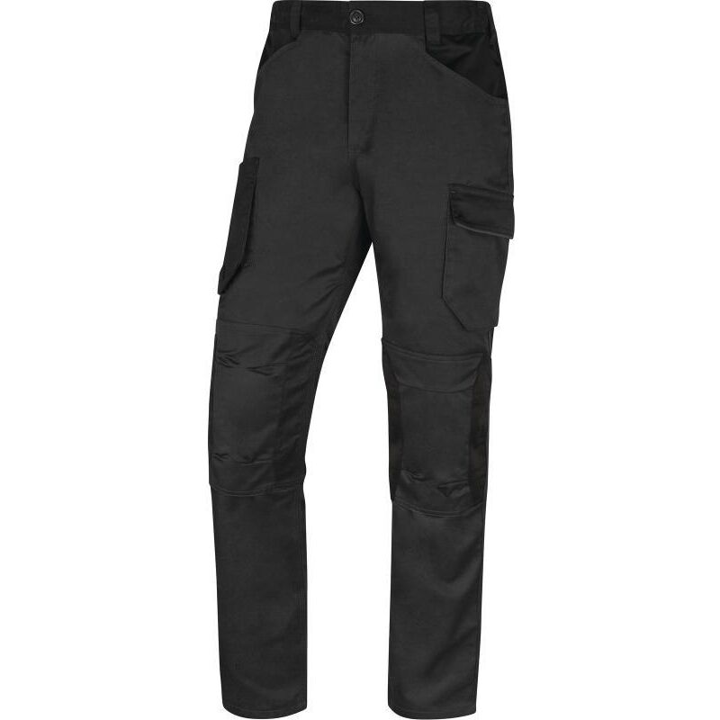 No Brand - Pantalon de travail multipoches mach 2 V3 noir/gris txxl - delta plus - M2PA3GGGT