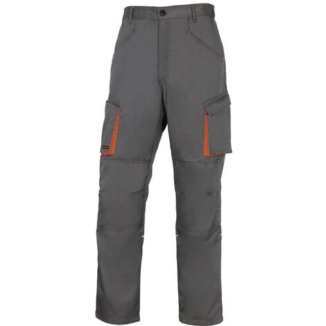 Pantalon de travail MACH2 multipoches gris/orange TS - DELTA PLUS - M2PA2GRPT